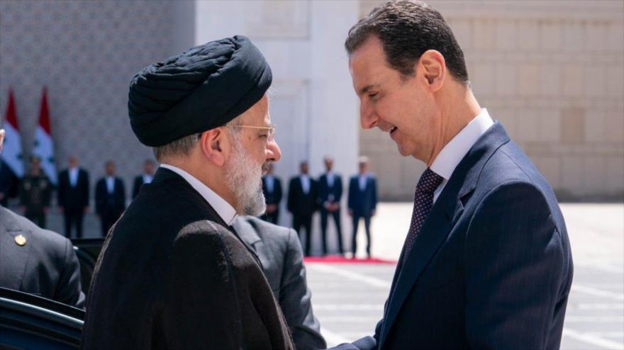 Al Asad lamenta la muerte de Raisí y agradece su labor para fortalecer los lazos con Siria