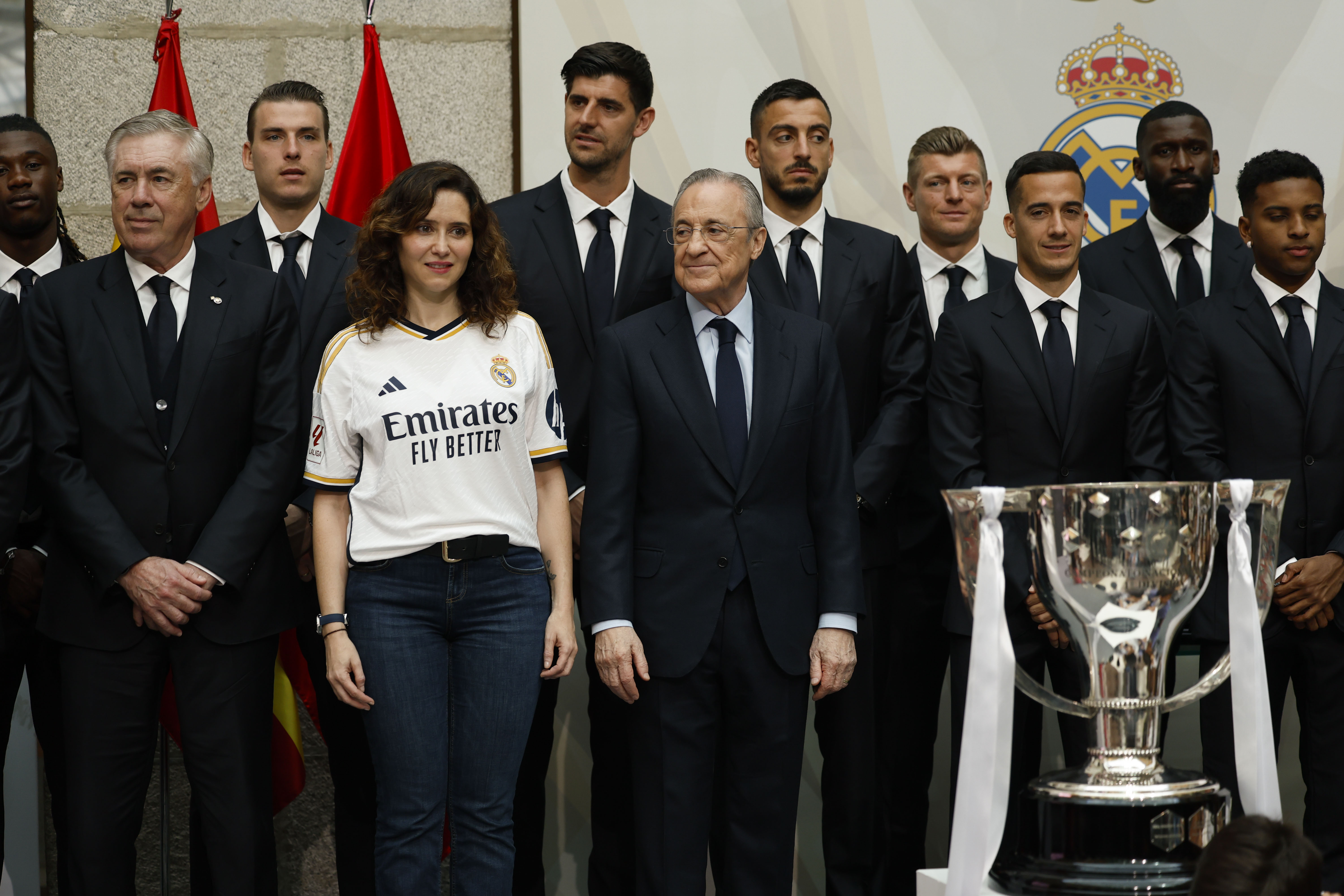 Isabel Díaz Ayuso: El Real Madrid es sinónimo de triunfo sin complejos