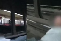 Heroico momento captado en VIDEO: Dos policías rescataron a hombre que cayó en las vías del metro de Nueva York