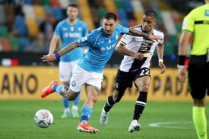 Napoli se despidió de la próxima temporada de Champions tras empatar con Udinese