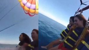 VIDEO: turistas mueren en el mar al quedar atrapadas en una atracción acuática