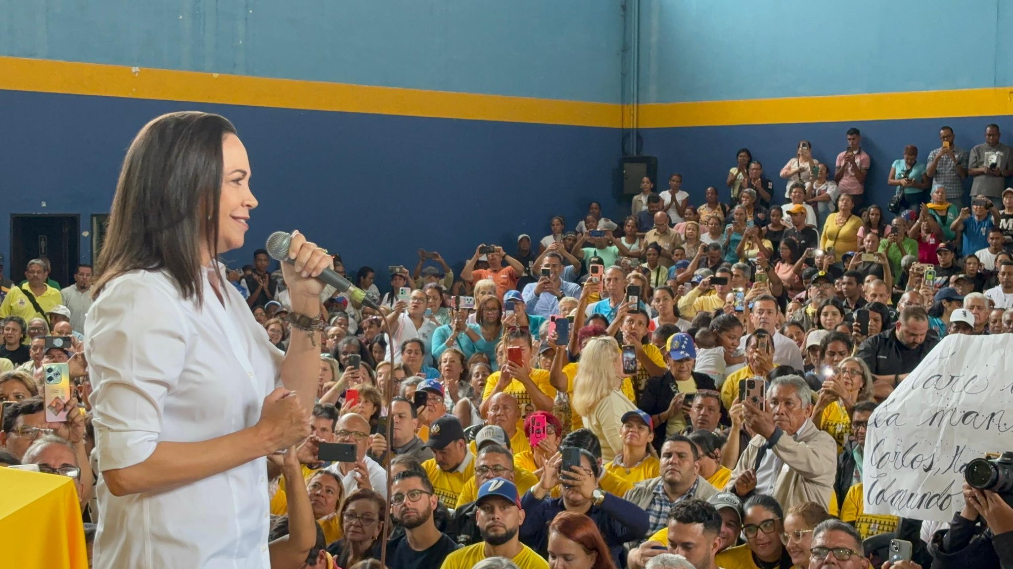 “Vamos a poner a Venezuela a valer”: el mensaje esperanzador de María Corina Machado desde El Hatillo