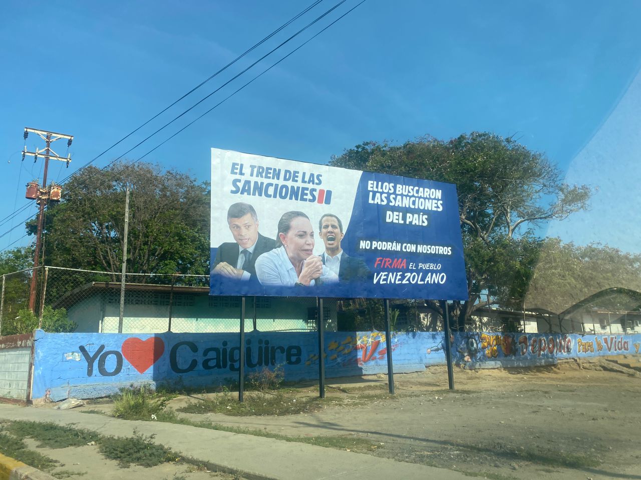 In Cumaná they reject the installation of billboards with Chavismo propaganda