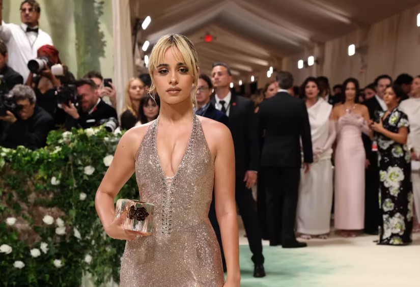 Camila Cabello took a bag of ice to the MET Gala 2024 and it melted on the way (photos)