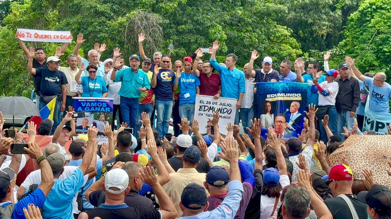 Más de 35 mil personas cuidarán votos a favor de Edmundo González en Carabobo el #28Jul