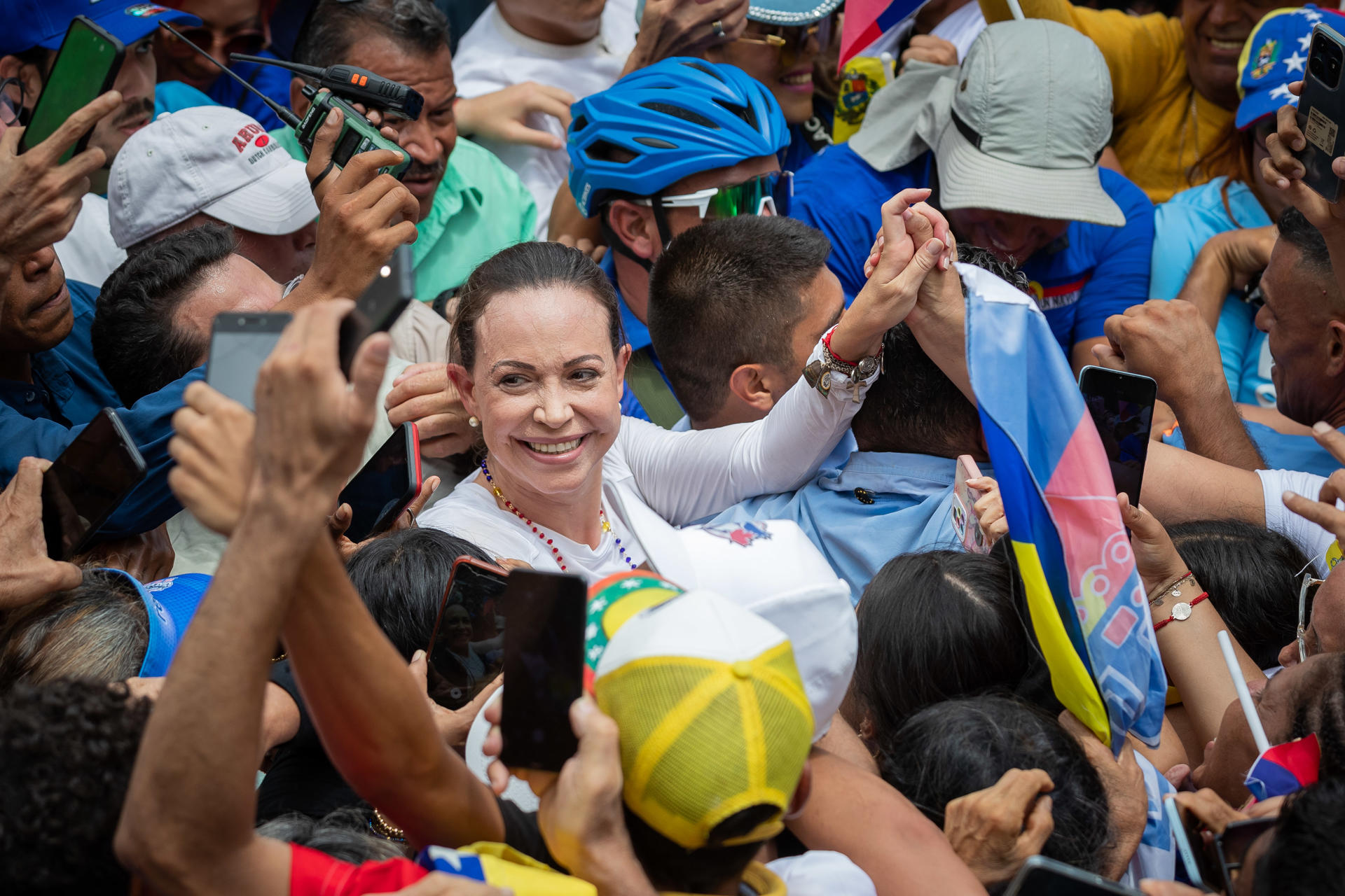 María Corina Machado aspires to a democratic transition with out revenge in Venezuela