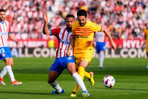 "Algo increíble": Yangel Herrera, figura del Girona, celebró clasificación para la próxima Champions