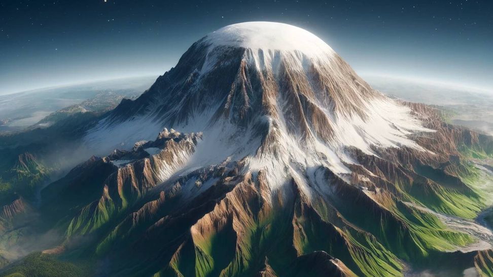 ¿Qué pasaría si pusiéramos la montaña más grande del sistema solar en la Tierra?