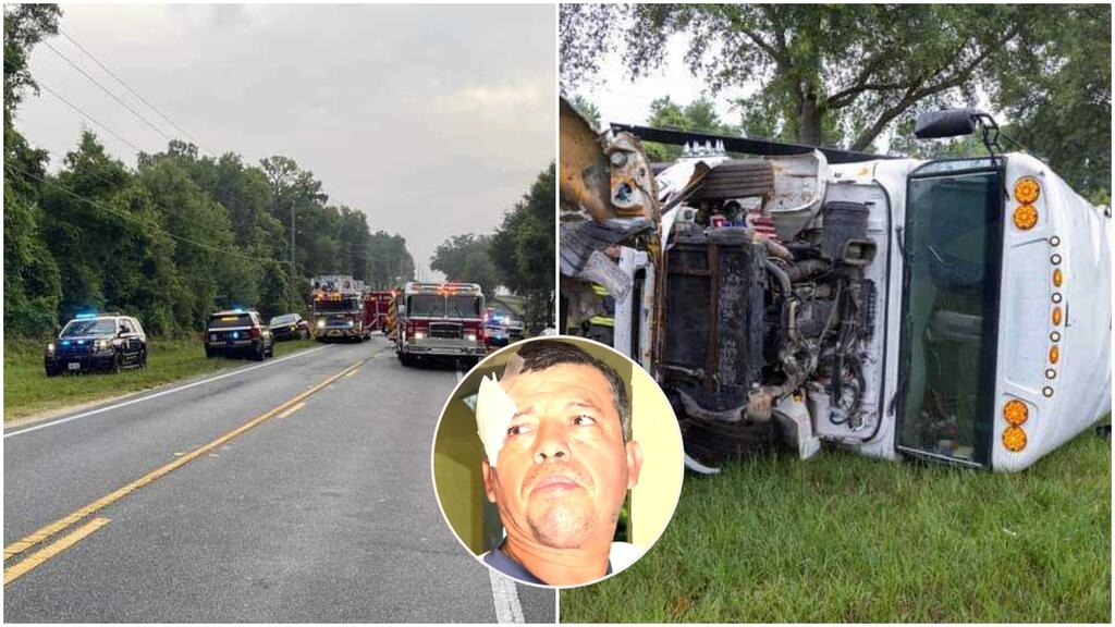 El desgarrador relato de un sobreviviente del terrible accidente de autobús en Florida