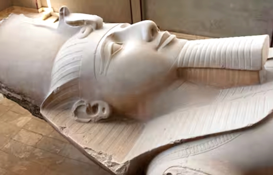 They found the missing piece of a historic Egyptian statue and ended the mystery