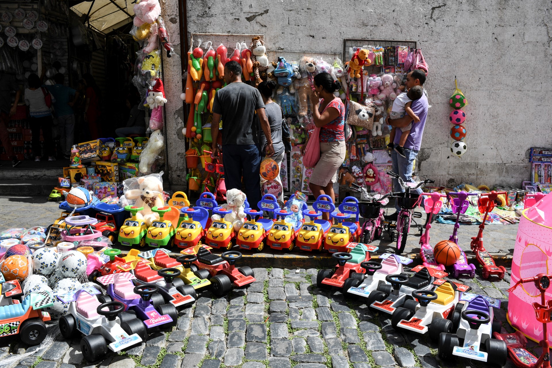 Cerca del 80% de los juguetes que entran a Venezuela proviene del contrabando