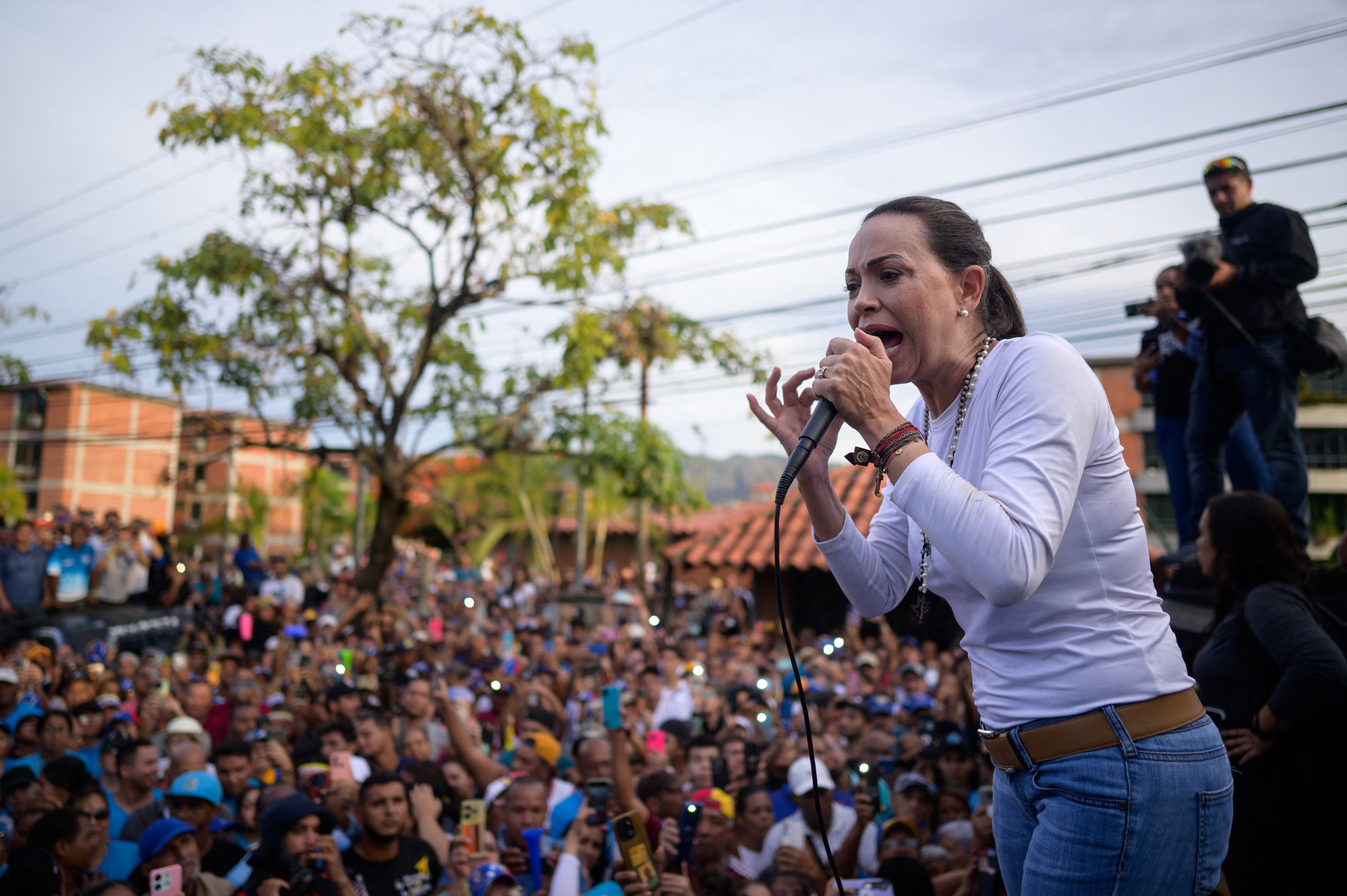 María Corina Machado asegura que el chavismo “le tiene miedo a la observación internacional”