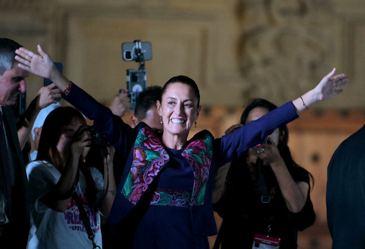Claudia Sheinbaum agradece por convertirse en la primera mujer presidenta de México