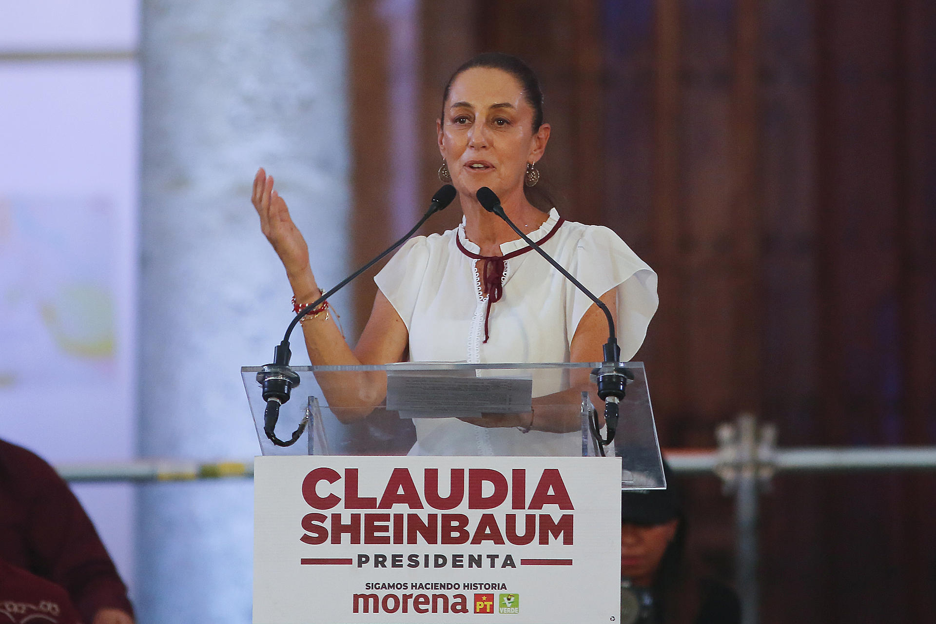 El oficialismo asegura que Claudia Sheinbaum será la primera mujer presidenta de México